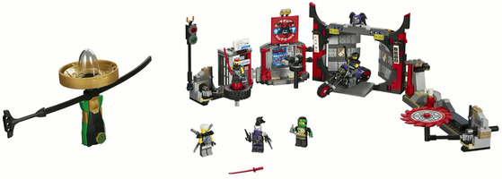 Набор LEGO 70640 Штаб-квартира сынов Гармадона