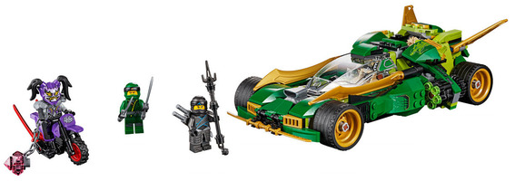 Набор LEGO 70641 Ночной вездеход ниндзя