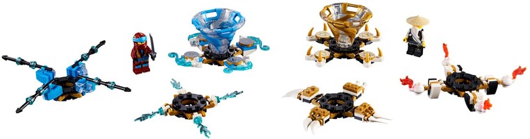 Набор LEGO 70663 Ния и Ву: мастера Кружитцу