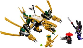Набор LEGO 70666 Золотой Дракон