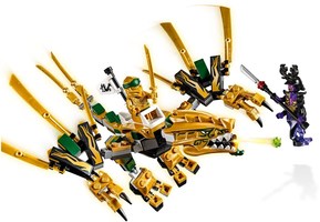 Набор LEGO Золотой Дракон