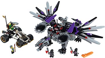 Набор LEGO 70725 Дракон Ниндроид