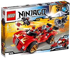 Набор LEGO Ниндзя перехватчик Х-1