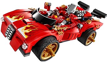 Набор LEGO Ниндзя перехватчик Х-1