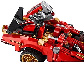 Набор LEGO Ниндзя перехватчик Х-1