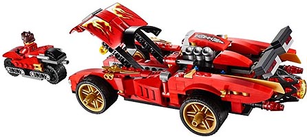 Набор LEGO Ниндзя перехватчик Х-1