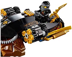 Набор LEGO Бластер-байк Коула