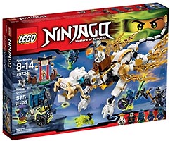 Набор LEGO Дракон Сэнсэя Ву
