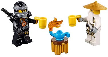 Набор LEGO Дракон Сэнсэя Ву