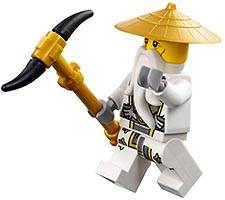 Набор LEGO Дракон Сэнсэя Ву
