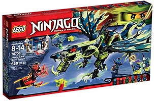 Набор LEGO Атака Дракона Морро