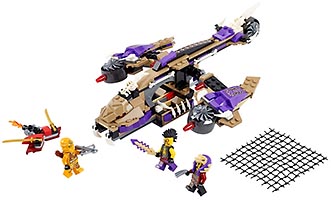 Набор LEGO 70746 Вертолетная атака Анакондраев