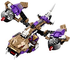 Набор LEGO Вертолетная атака Анакондраев