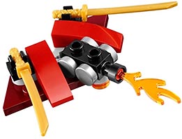 Набор LEGO Вертолетная атака Анакондраев