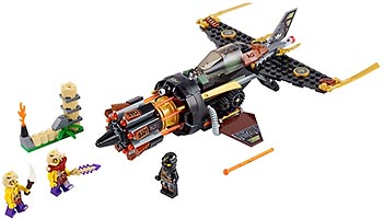 Набор LEGO 70747 Скорострельный истребитель Коула