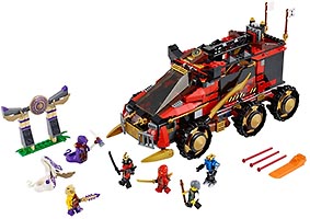 Набор LEGO 70750 Мобильная база Ниндзя