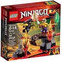 Набор LEGO Сражение над лавой