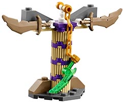 Набор LEGO Тропический багги Зеленого ниндзя
