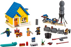 Набор LEGO 70831 Дом мечты / Спасательная ракета Эммета!