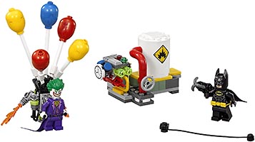 Набор LEGO 70900 Побег Джокера на воздушном шаре