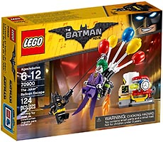 Набор LEGO Побег Джокера на воздушном шаре