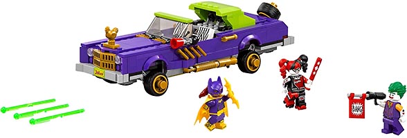 Набор LEGO Крутой автомобиль Джокера (лоурайдер)