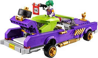 Набор LEGO Крутой автомобиль Джокера (лоурайдер)