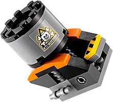 Набор LEGO Токсическая атака Бэйна