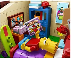 Набор LEGO Дом Симпсонов