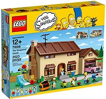 Набор LEGO Дом Симпсонов