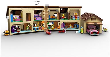 Набор LEGO Дом Симпсонов