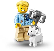 Набор LEGO 71013-12 Победитель выставки собак