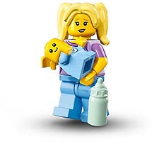 Набор LEGO 71013-16 Няня с ребёнком