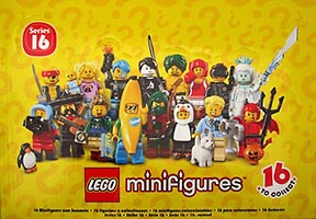 Набор LEGO 71013-18 LEGO Minifigures - Series 16 - Sealed Box