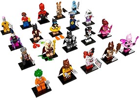 Набор LEGO 71017-21 LEGO Minifigures - The LEGO Batman Movie Series - Complete