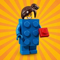 Набор LEGO 71021-3 Девушка в костюме кубика LEGO