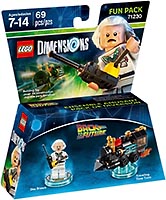 Набор LEGO Док Браун
