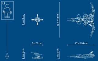 Набор LEGO Kai Fighter