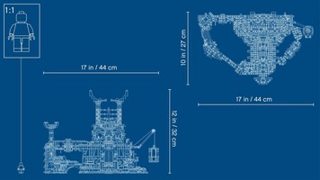 Набор LEGO Skull Sorcerer's Dungeons