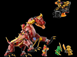 Набор LEGO 71793 Heatwave Transforming Lava Dragon