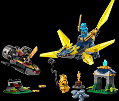 Набор LEGO 71798 Nya and Arin's Baby Dragon Battle