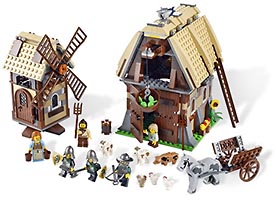 Набор LEGO 7189 Набег на деревенскую мельницу