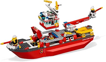 Набор LEGO Пожарный катер