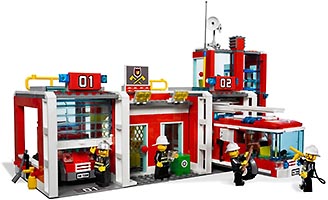 Набор LEGO Пожарное депо