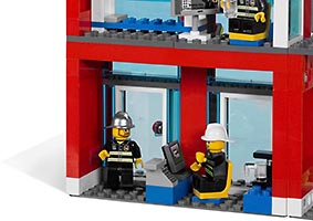 Набор LEGO Пожарное депо