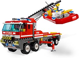 Набор LEGO Внедорожник и спасательный плот