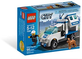 Набор LEGO Полицейский отряд с собакой