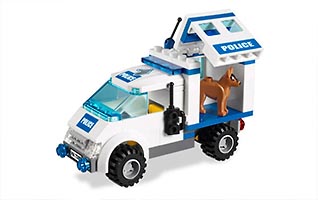 Набор LEGO Полицейский отряд с собакой