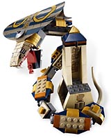 Набор LEGO Проклятая статуя Кобры