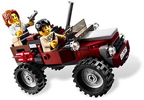 Набор LEGO Проклятая статуя Кобры